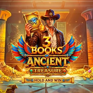 3 Books of Ancient Treasure (Hold and Win) preview